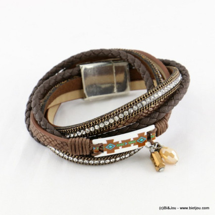 bracelet 0216540 marron